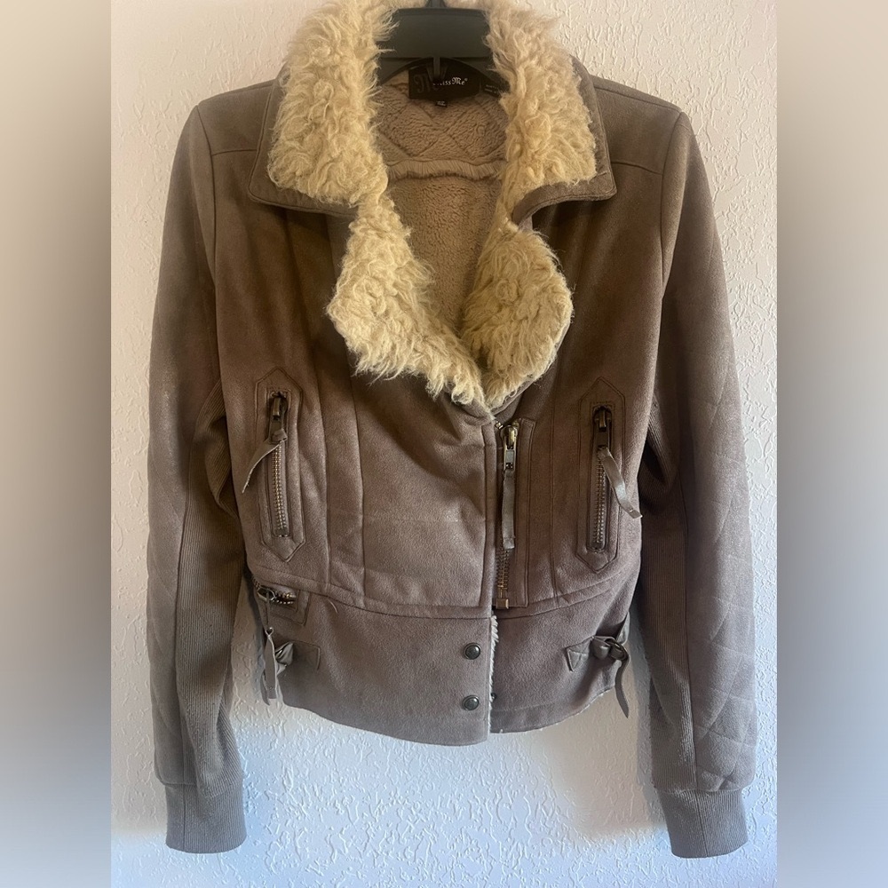 Miss Me Jacket - Tan